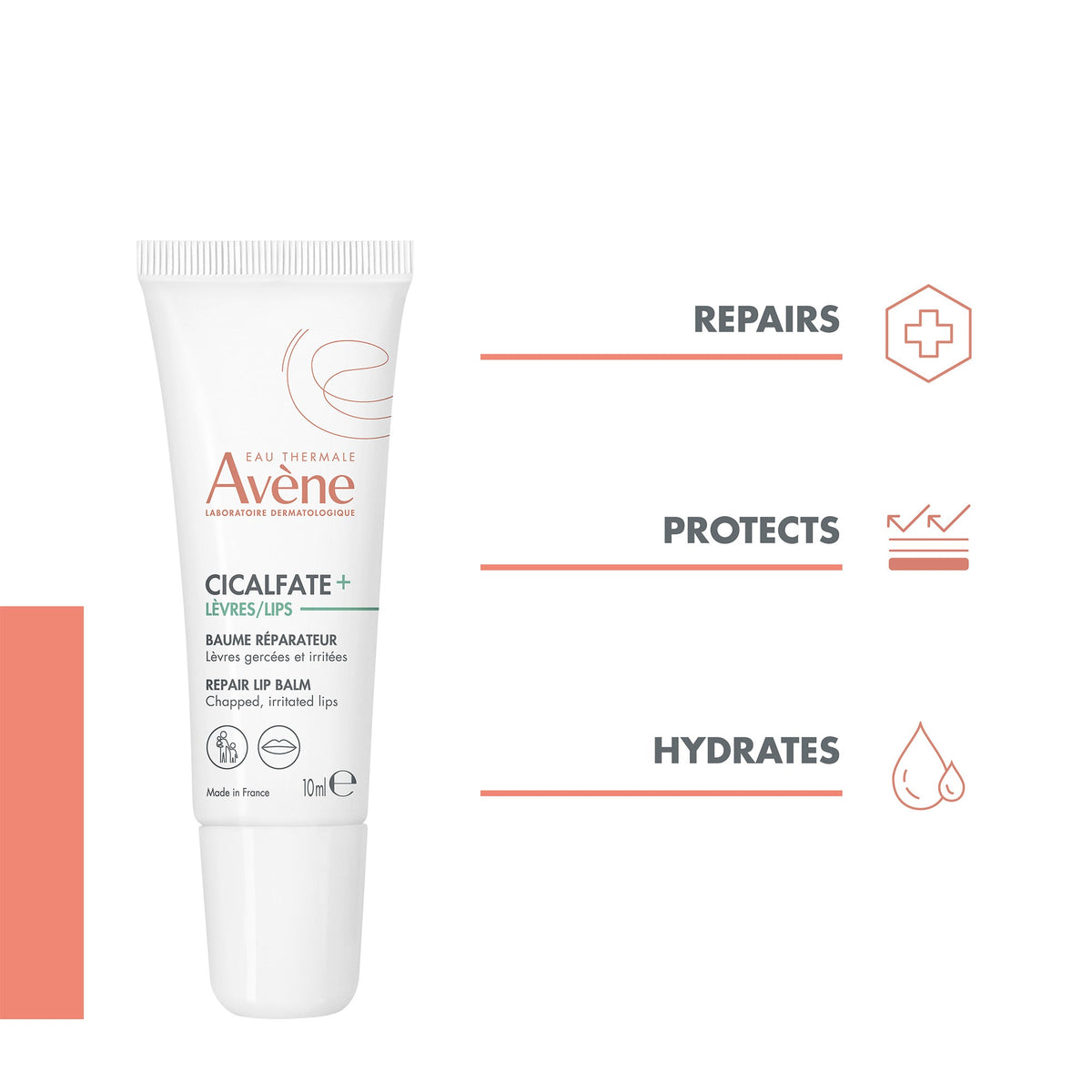 Avene Cicalfate Lips Repair Balm for dry chapped lips - Avène