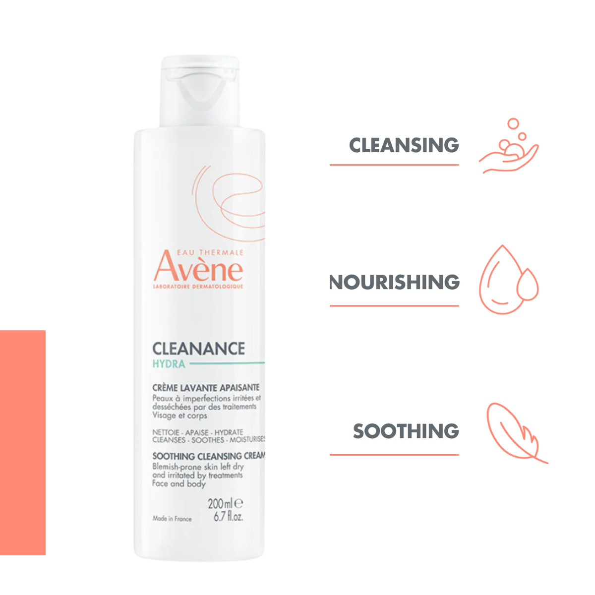 Avène Cleanance Hydra Soothing Cleansing Cream - Avène