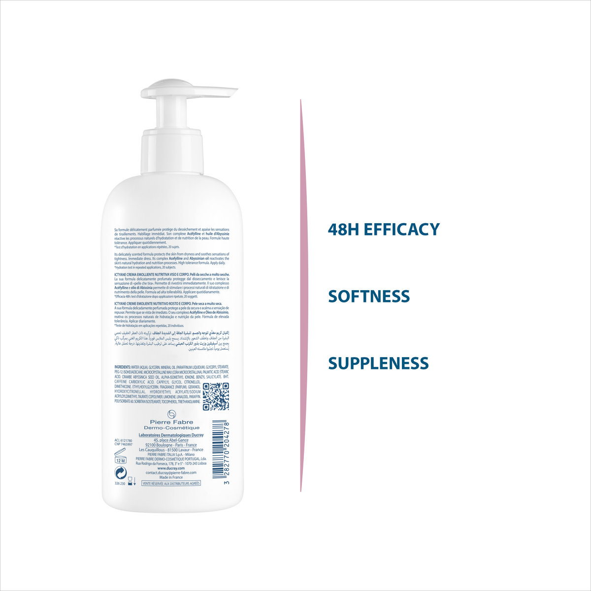 Ducray Ictyane Hydrating Body Lotion - Ducray