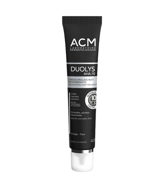 ACM DUOLYS AHA.10 REGENERATION NIGHT PEELING CREAM 40GR