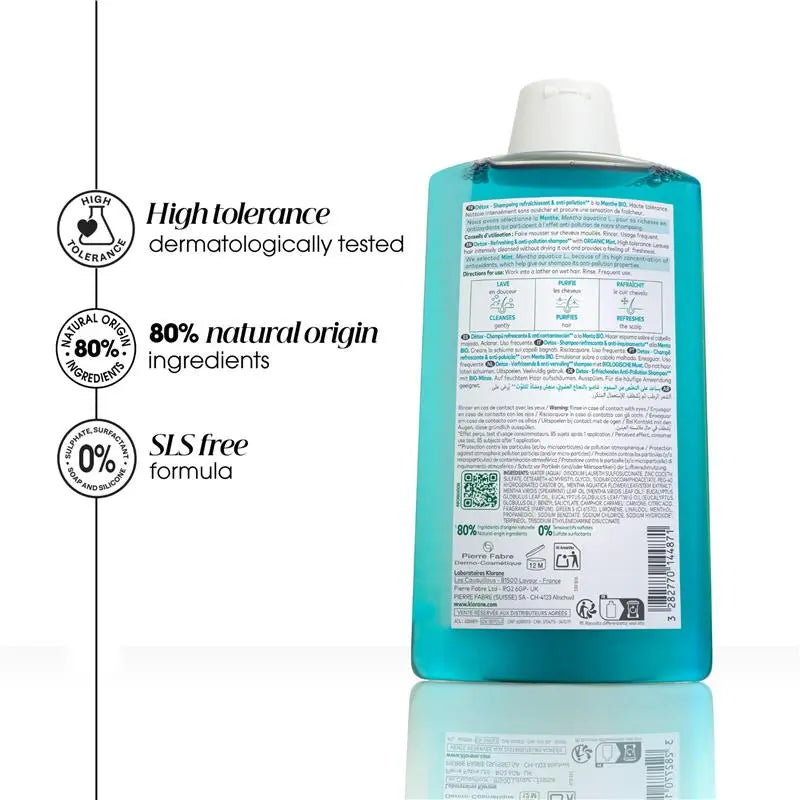 Klorane Organic Aquatic Mint Shampoo - Klorane