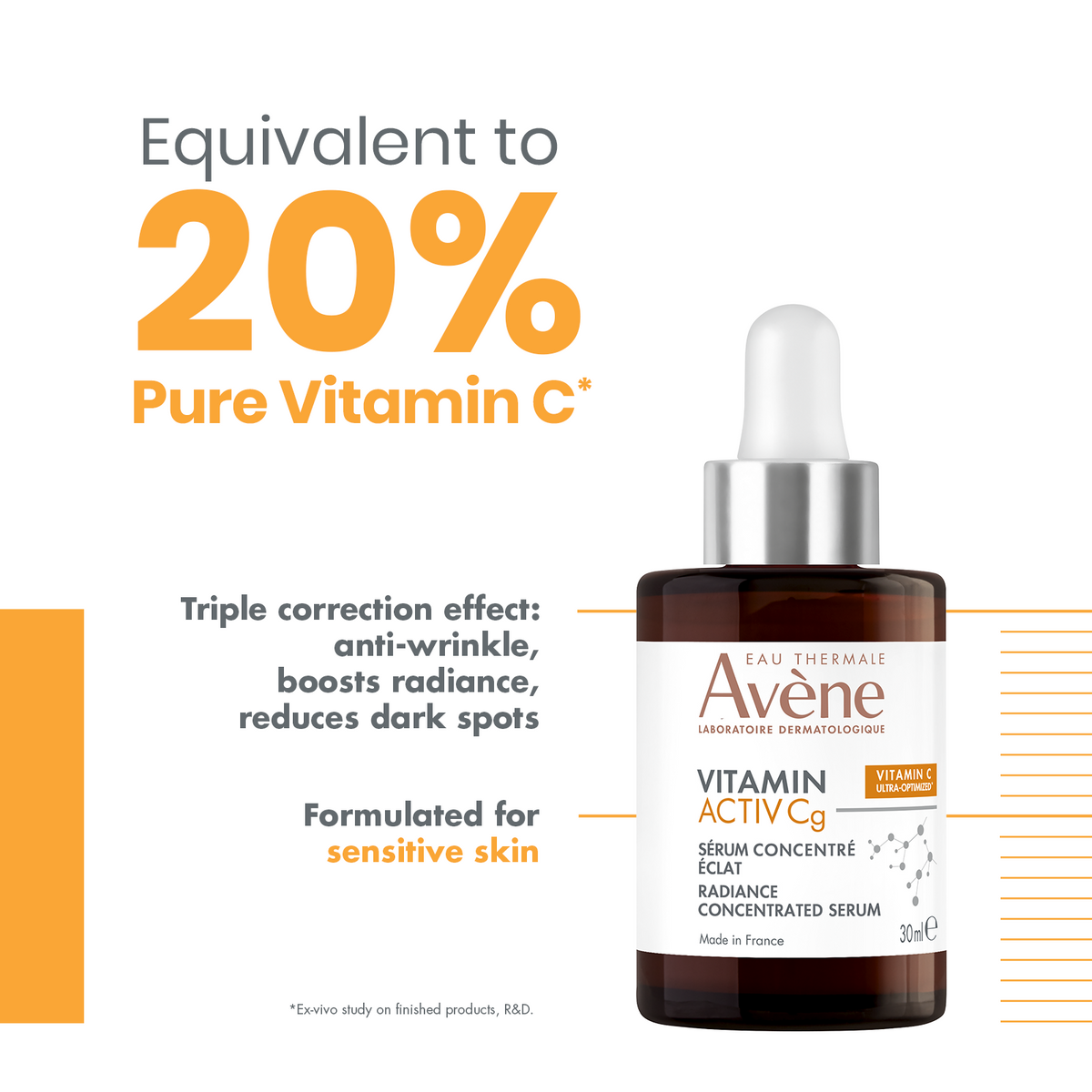 Avène Radiance Vitamin Activ Cg Corrector Serum - Avène