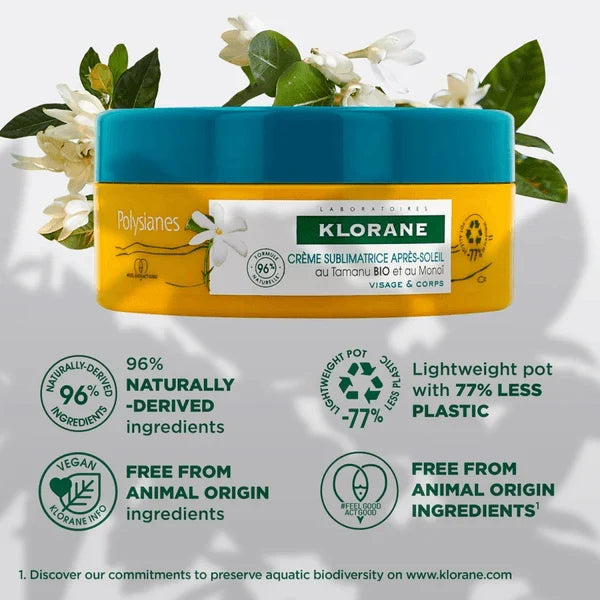 Klorane Polysianes After-Sun Sublimating Cream - Klorane
