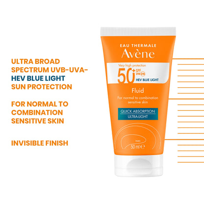 Avène Sunscreen Fluid SPF 50+ - Avène