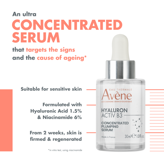 Avène Hyaluron Activ B3 Concentrated Plumping Serum - Avène