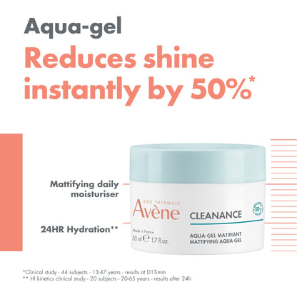 Avène Cleanance Mattifying Aqua-Gel - Avène