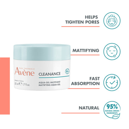 Avène Cleanance Mattifying Aqua-Gel - Avène